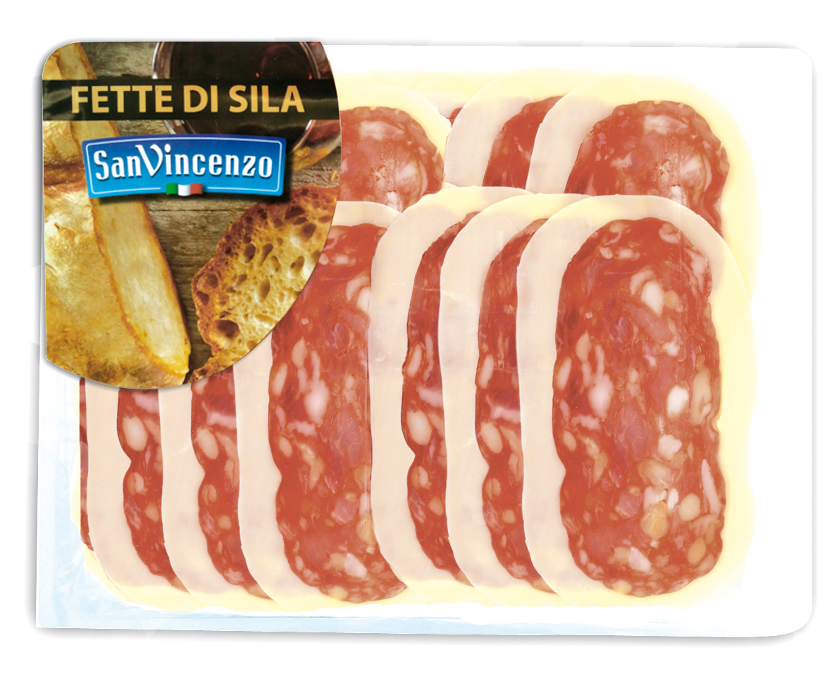 CACIOSPIANATA PIQUANTE 120G FETTE DI SILA