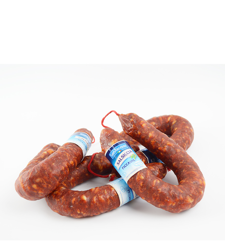 SALSICCIA CURVA PICCANTE 300G X4 - ATP STAGGIONATA