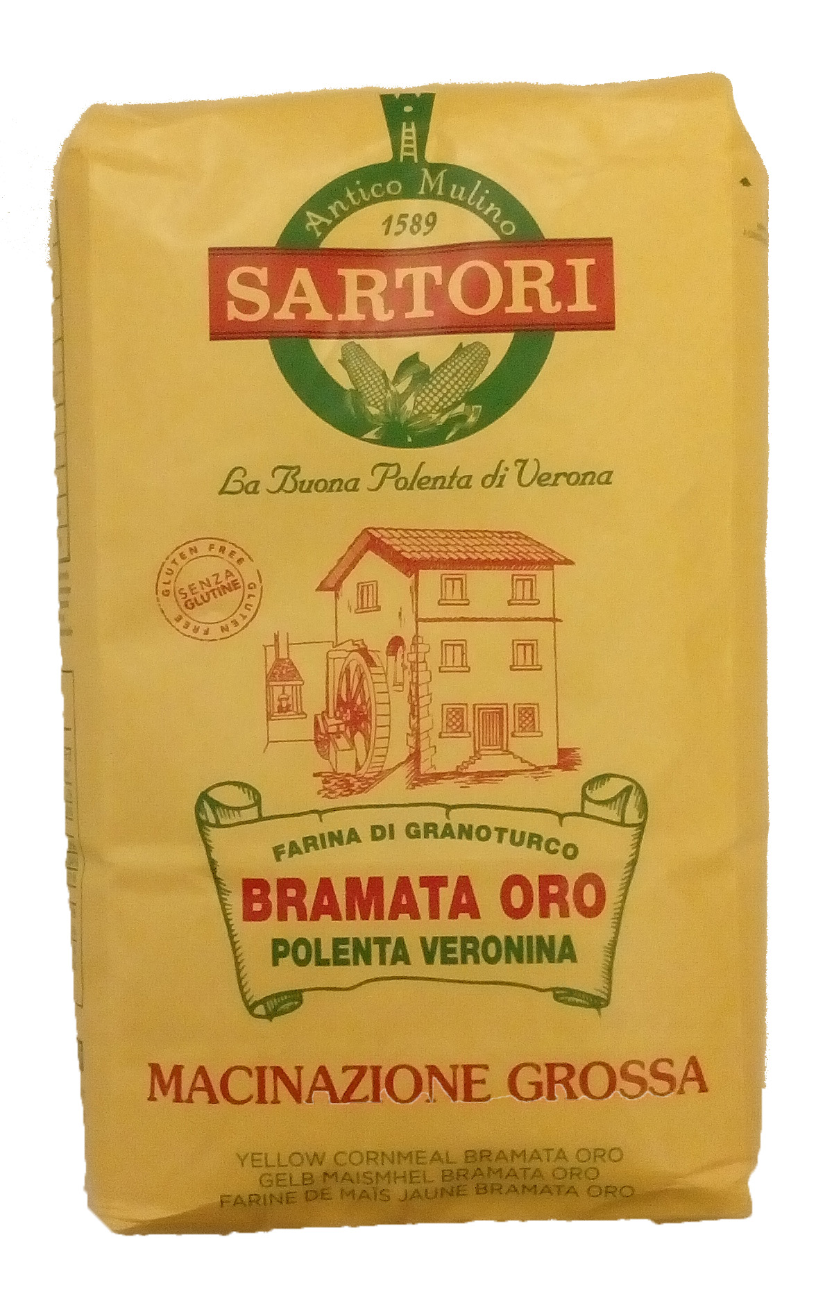 FARINE BRAMATA POLENTA MAIS JAUNE 1KG ( GROSSE)