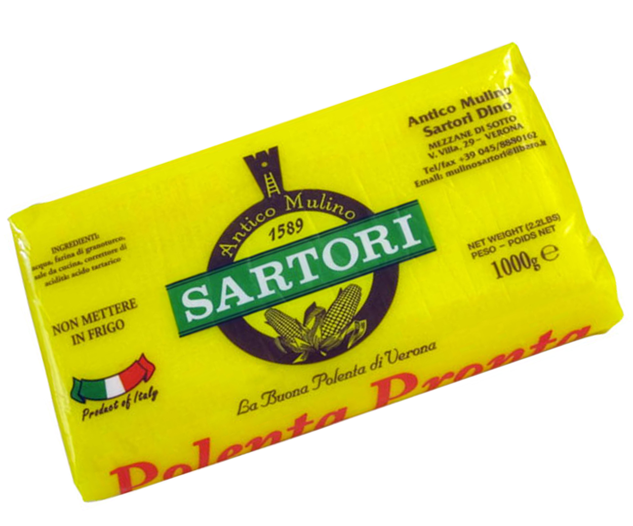 POLENTA JAUNE PRETE 1KG