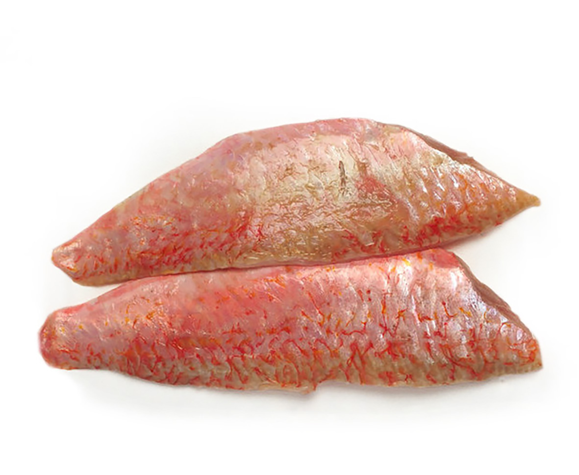 FILET DE ROUGET BARBET 40/60G AVEC PEAU 800G***