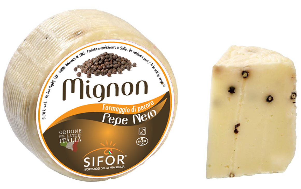PECORINO MIGNON POIVRE NOIR 1KG PV