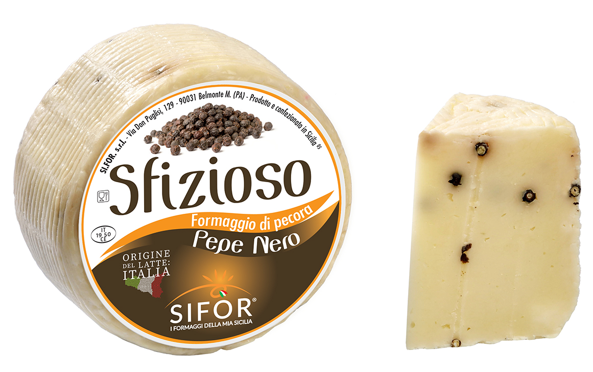 PECORINO SFIZIOSO AU POIVRE NOIR 500G