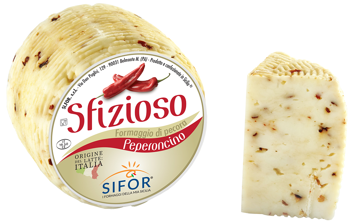 PECORINO SFIZIOSO PIMENT 500G