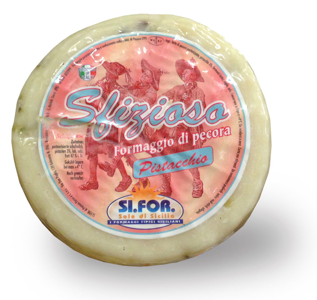 PECORINO SFIZIOSO PISTACHES 500G