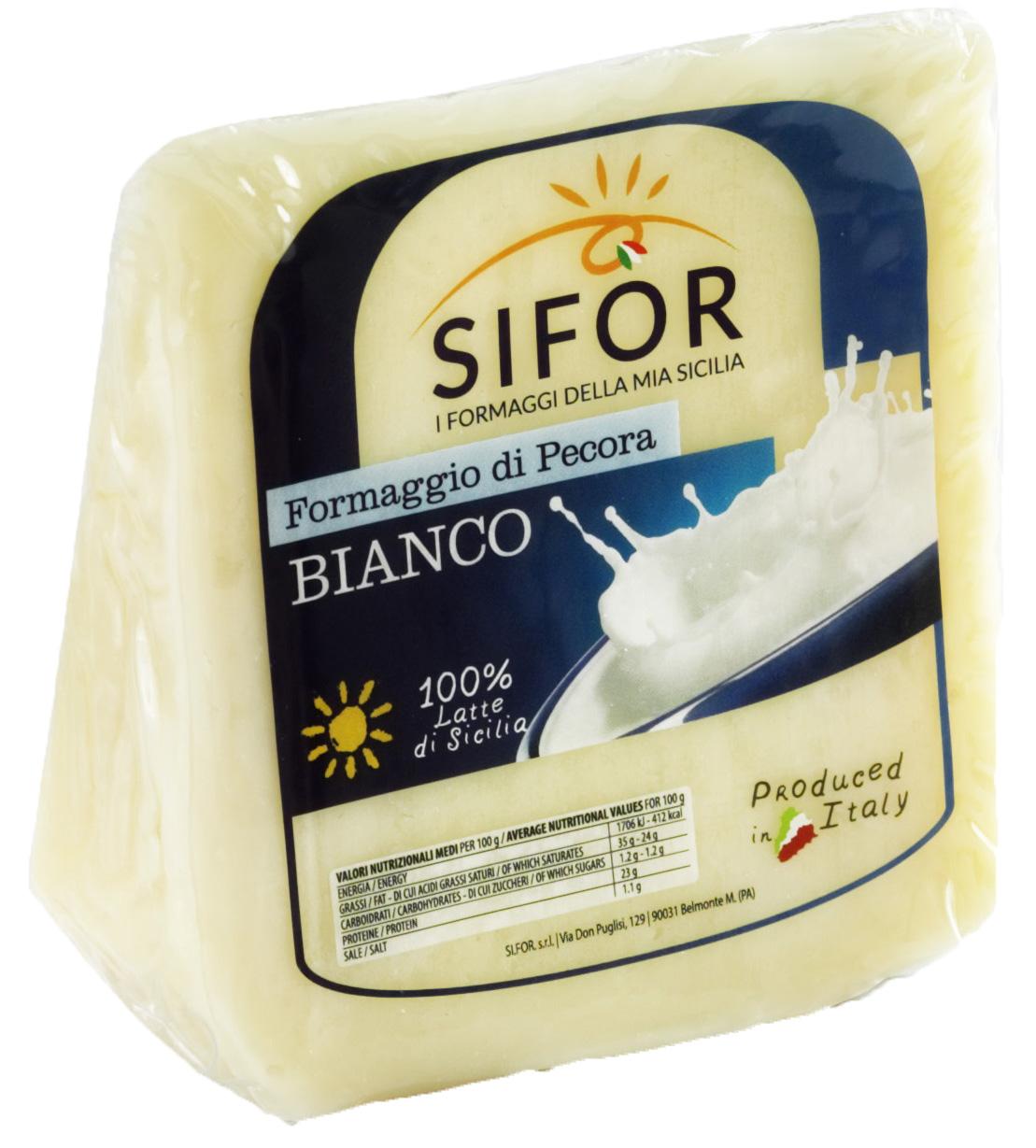 PECORINO SICILIEN NATURE 200G PF