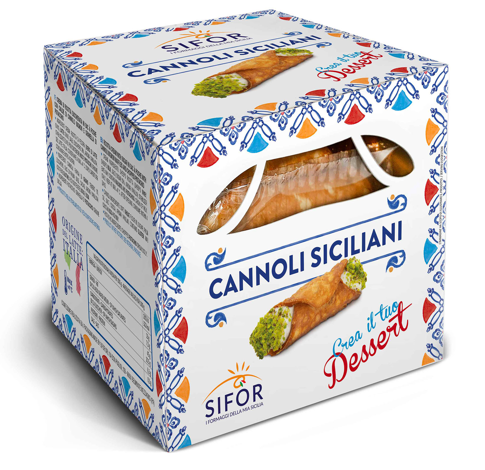 KIT PER CANNOLO SICILIANO (6PC)