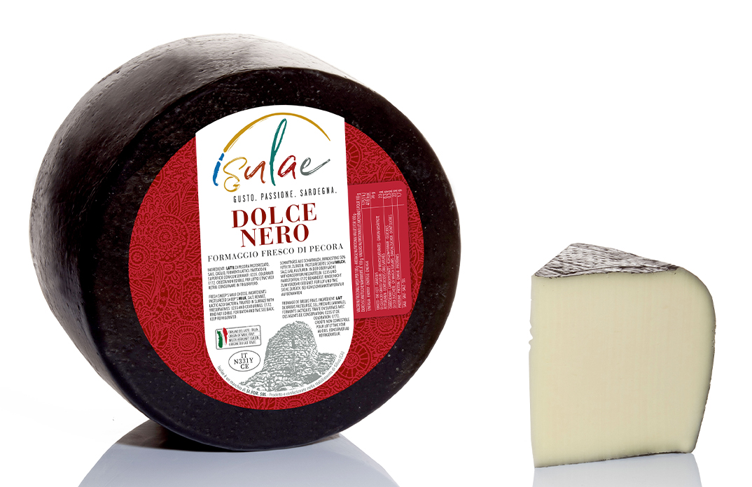 PECORINO CACIOTTA DOLCE NERO FORME 3.5KG