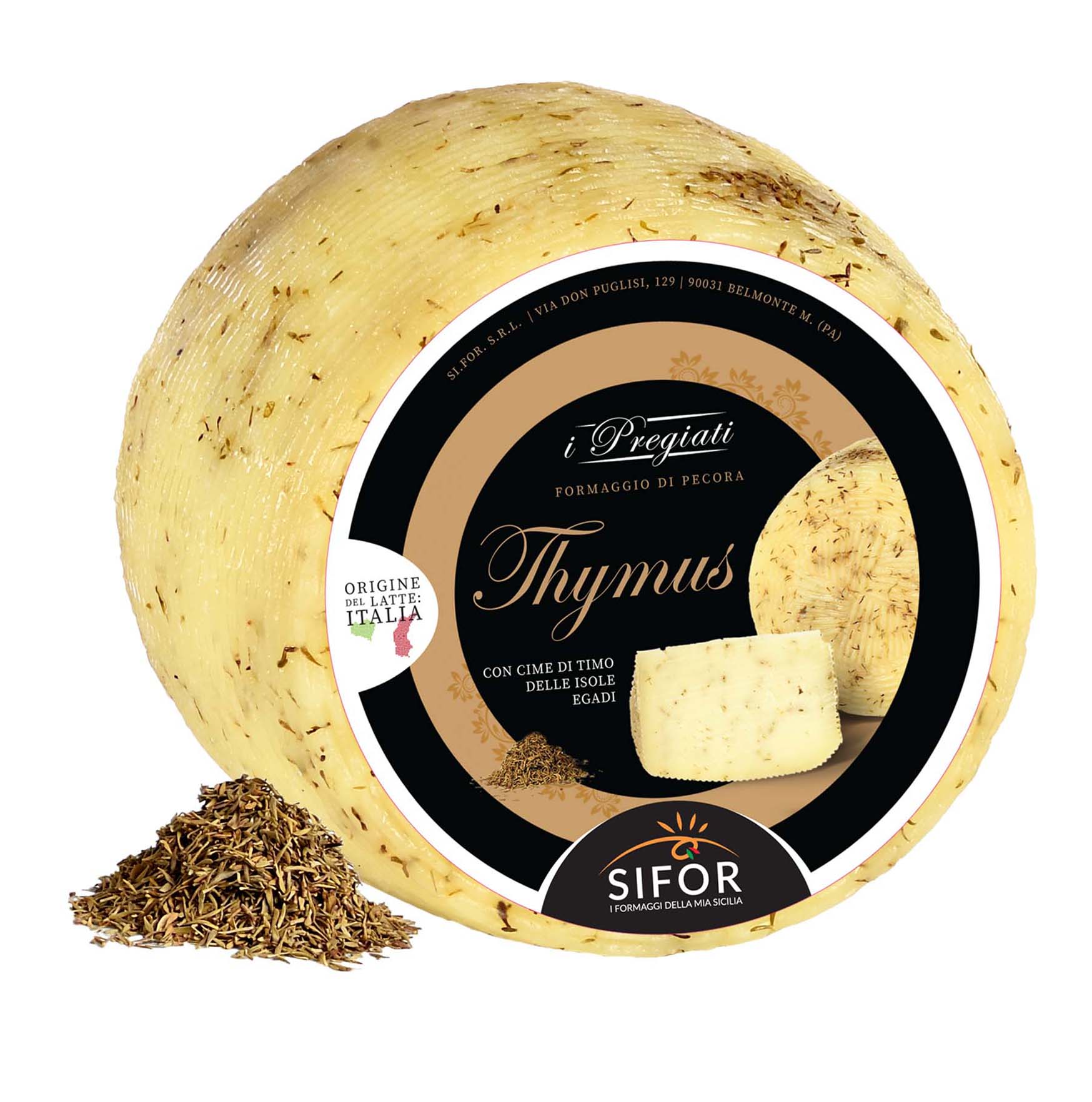 PECORINO THYM 2KG PV THYMUS