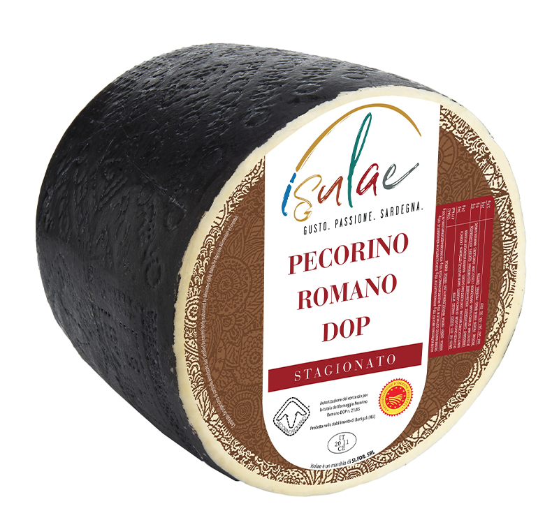 PECORINO ROMANO DOP CROSTA NERA 1/1 - 22KG