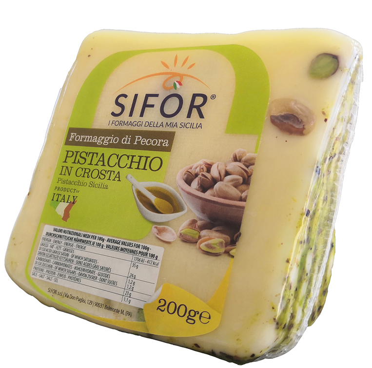 PECORINO SICILIEN PISTACHE 200G PF