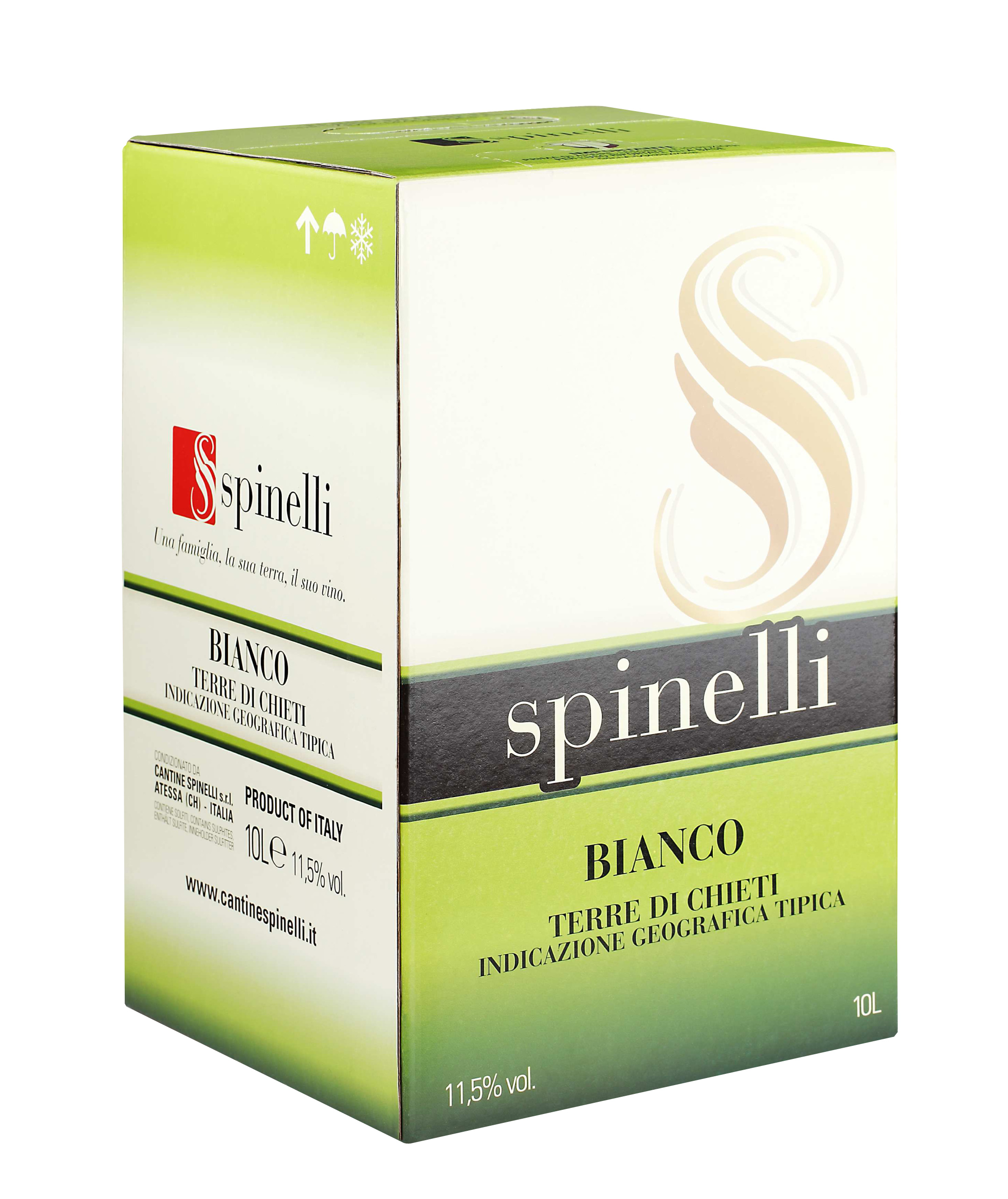 BIANCO 10L TERRE DI CHIETI IGT BIB - 11.5%***40CT