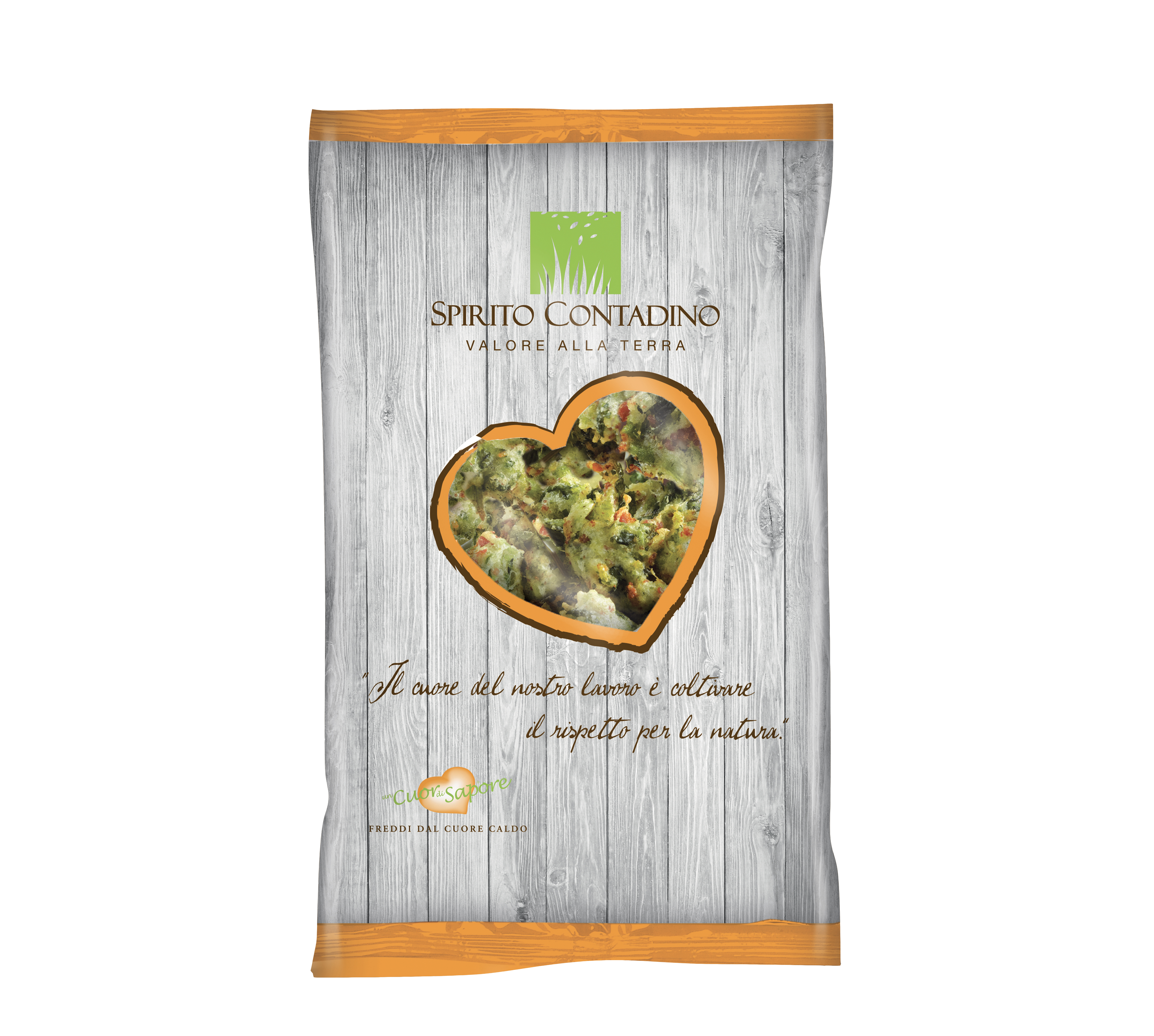CIME DI RAPA E SALSICCIA IN CROSTA 1KG