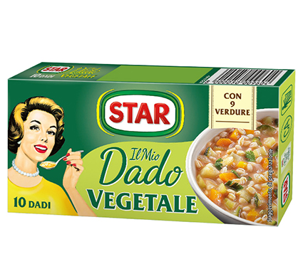CUBE BOUILLON GOUT VEGETALE 100G (10CUBES)