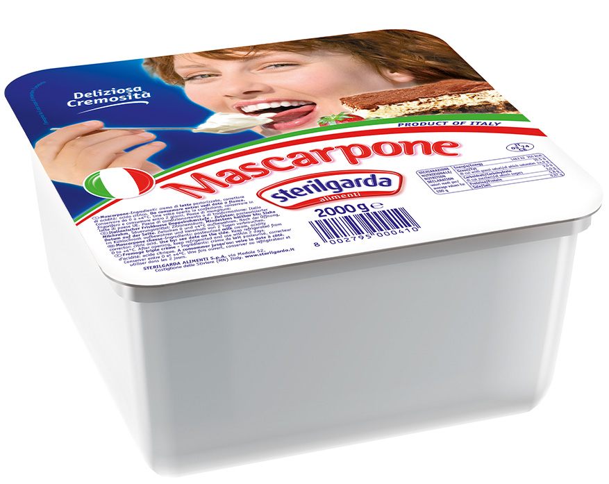 MASCARPONE 2KG - 100% ITALIEN