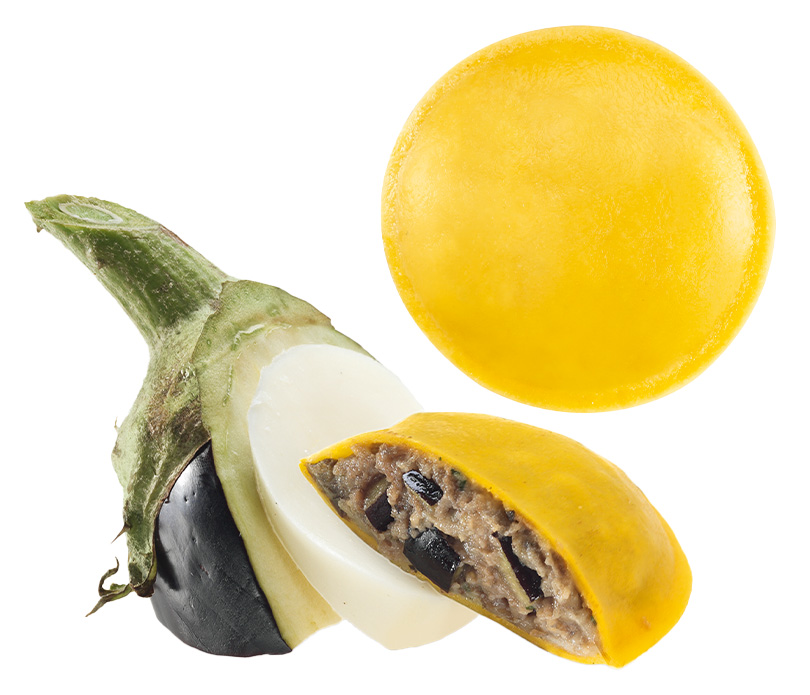 PANCIOTTI CON MELANZANE E SCAMORZA 2KG (32G)