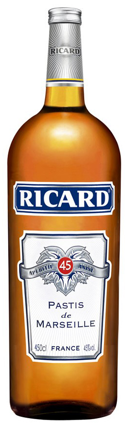 RICARD PASTIS 1L 45%