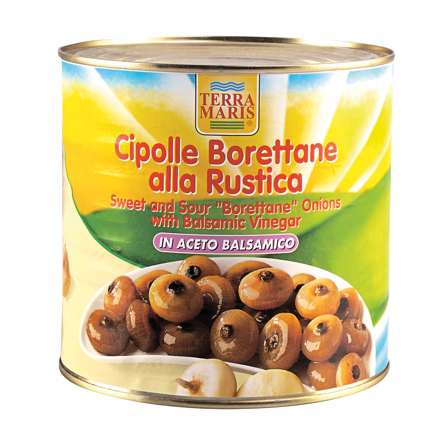 OIGNONS BORETTANE 3KG VINAIGRE BALSAMIQUE
