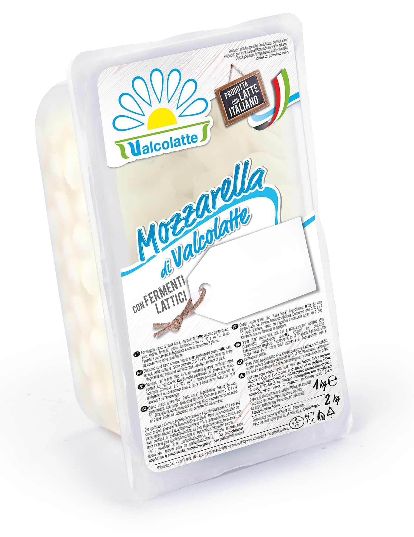 MOZZARELLA CERISE 8G - 1KG