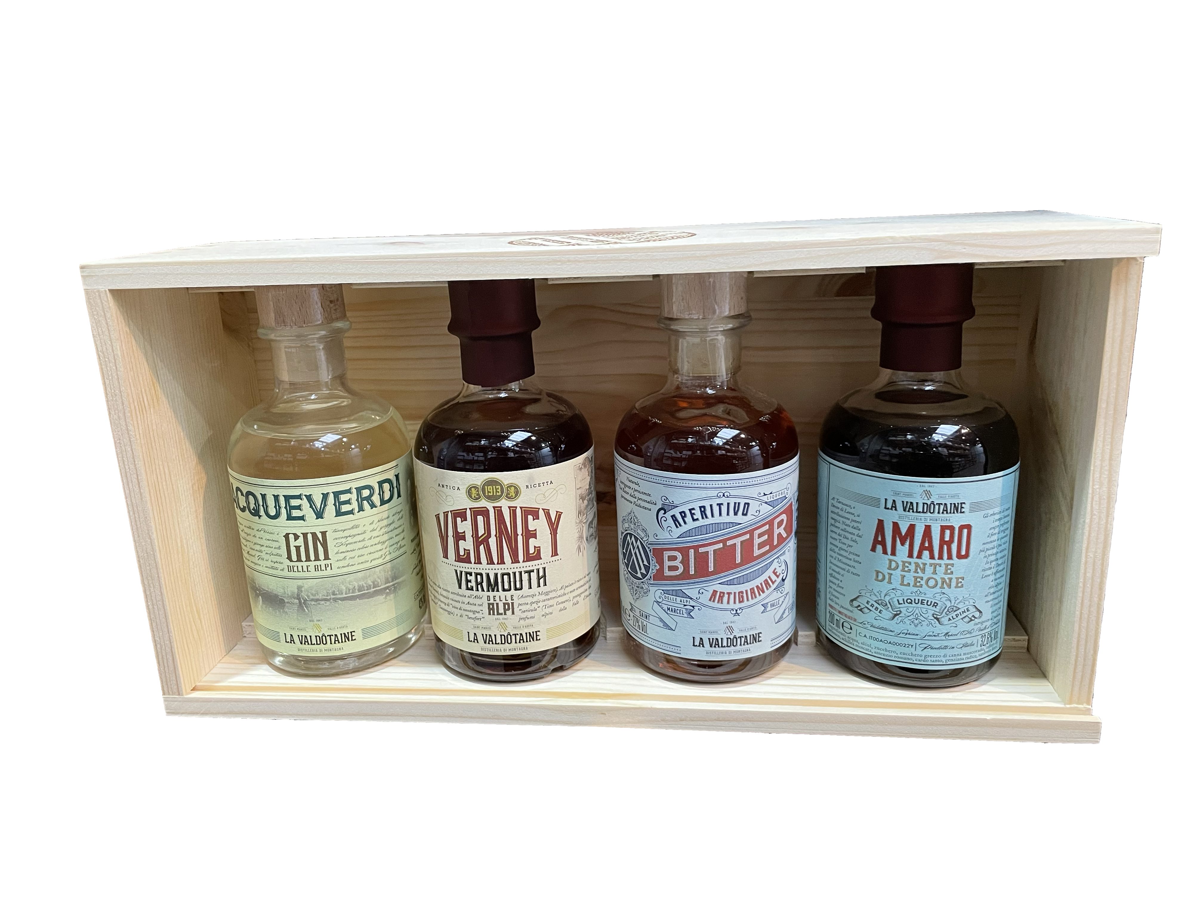 MIXOLOGY 4X200ML (AMARO-GIN-VERMOUTH-BITTER)