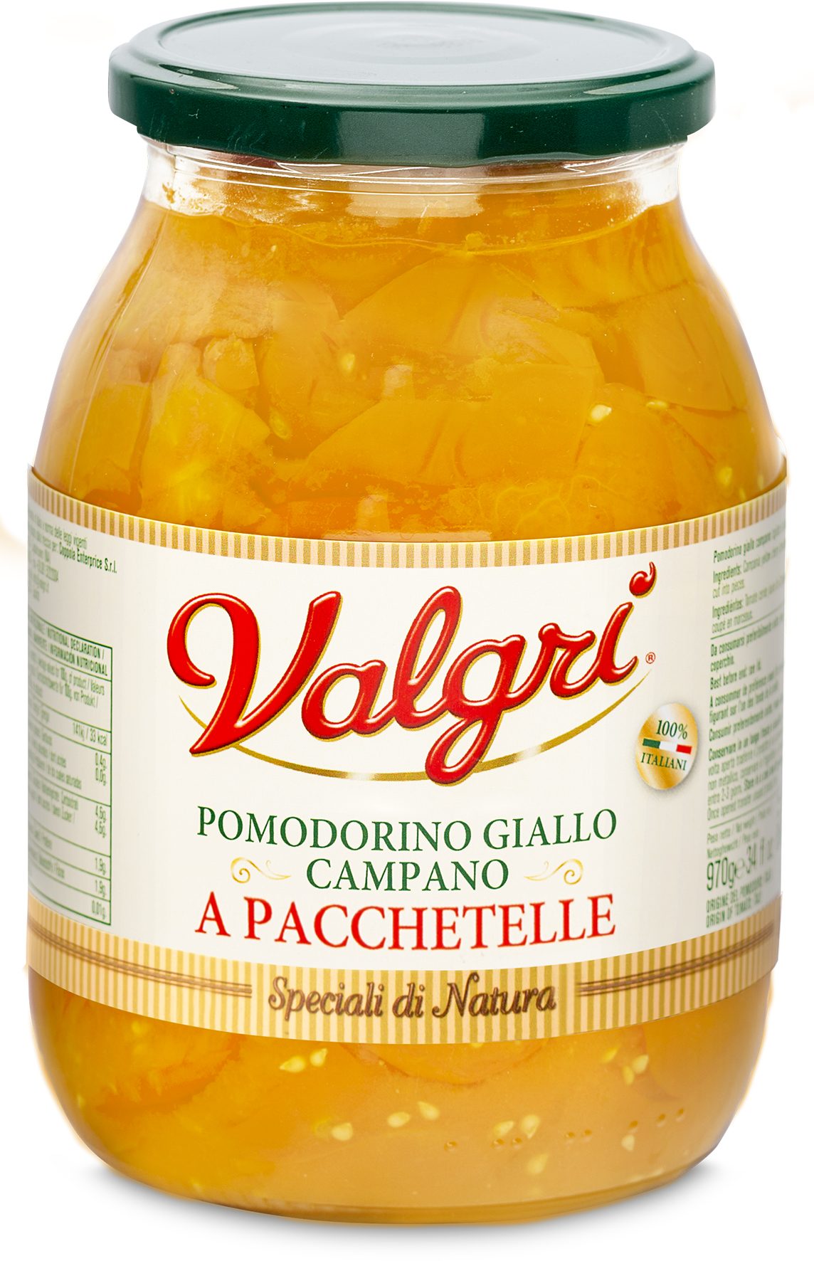 PACCHETELLE GIALLO 970G POMODORINO CAMPANO