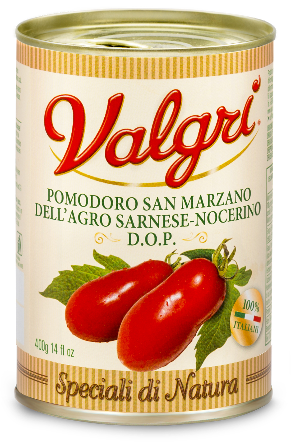 PELATI 400G TOMATES PELEES SAN MARZANO DOP(PNE260G