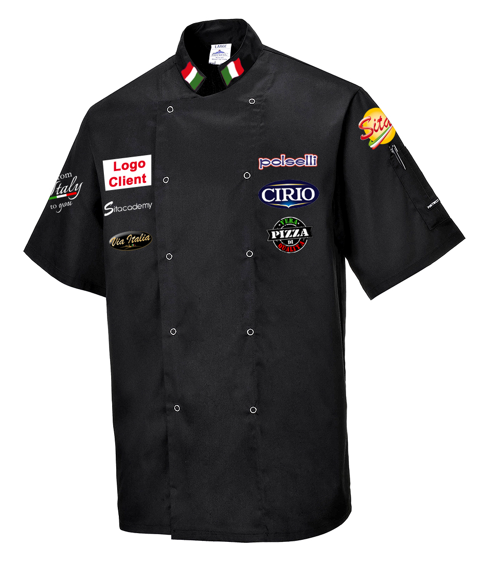 VESTE NOIRE PIZZAIOLO