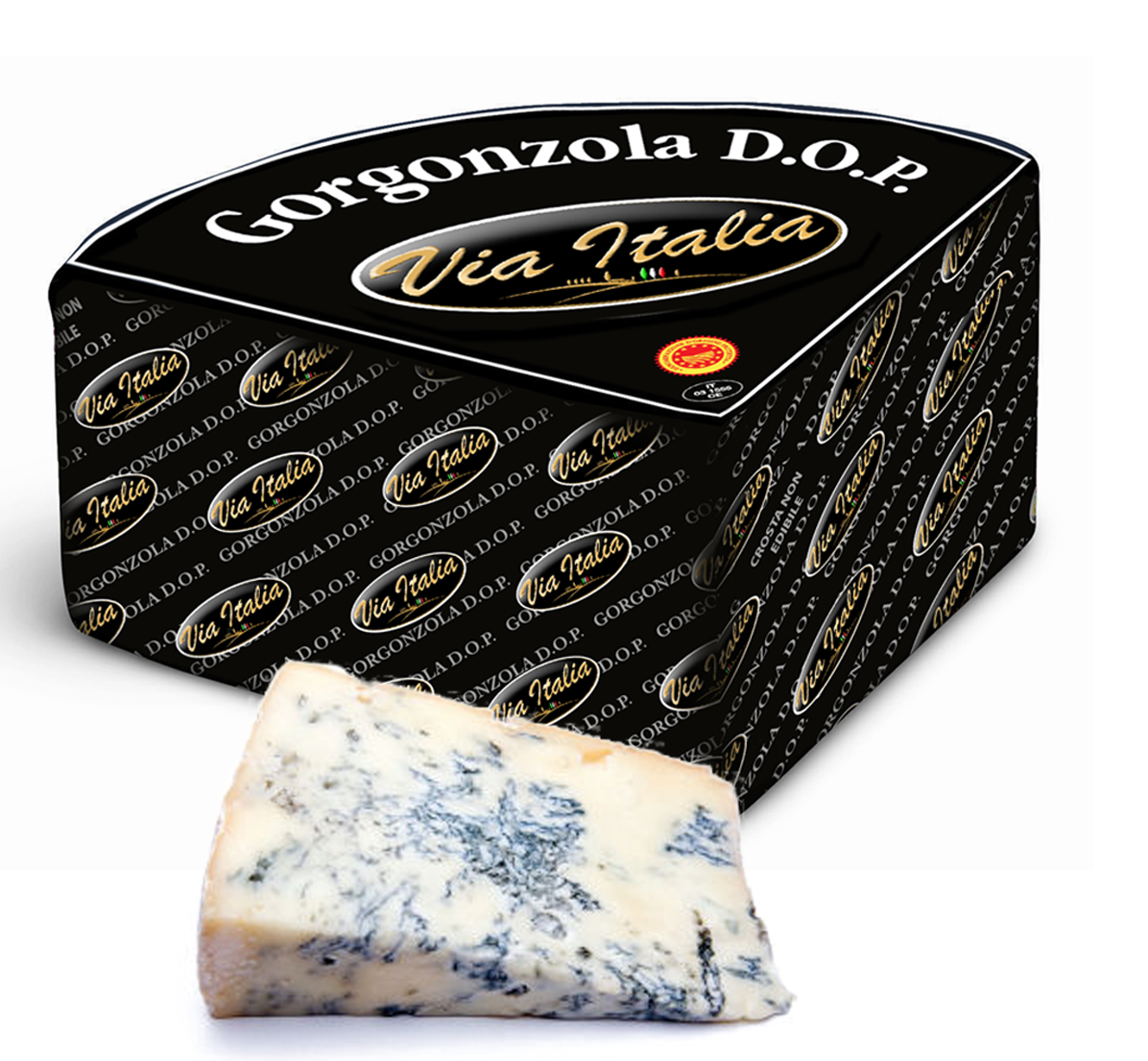 GORGONZOLA FERME DOUX 1/8 DOP 1.5KG