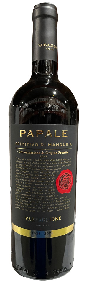 PAPALE ORO RIMITIVO DI MANDURIA DOP